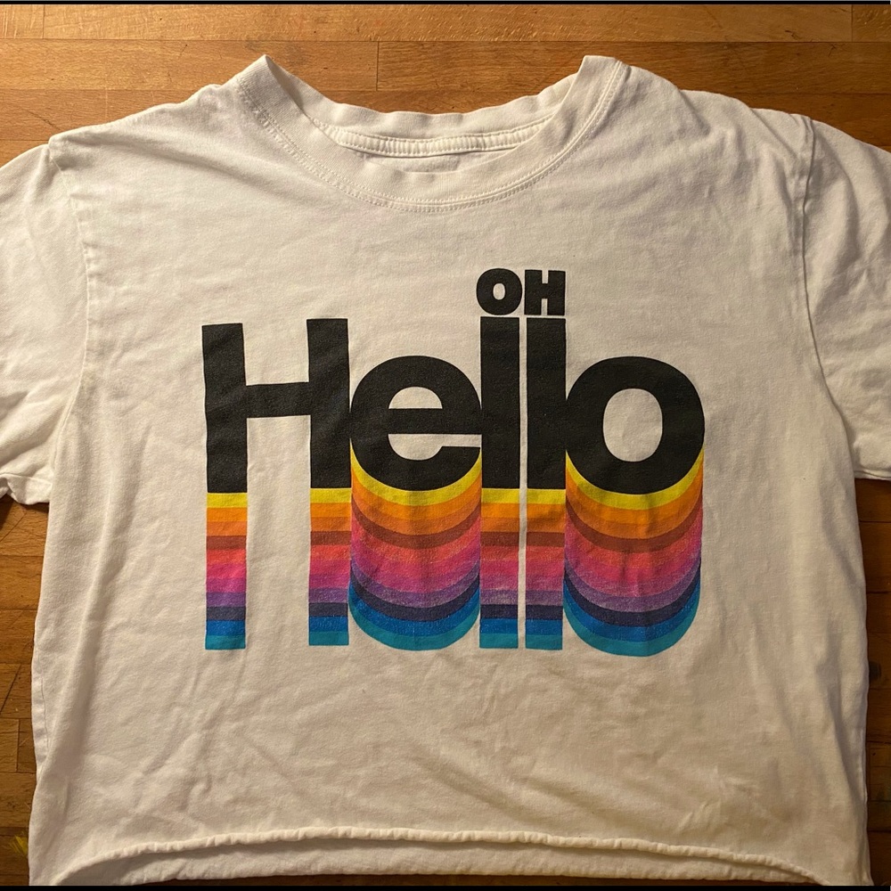 Cropped t shirt
